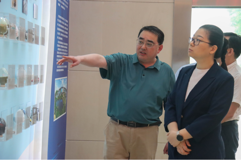 玉林市副市長(zhǎng)范小花到廣西銀億調(diào)研