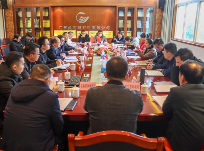 政企合力，共促發(fā)展|玉林市副市長石紅艷到我司主持召開專題研究會(huì)議